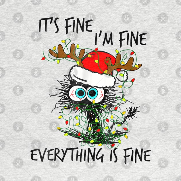 Its Fine Im Fine Everything Is Fine Christmas by rhazi mode plagget